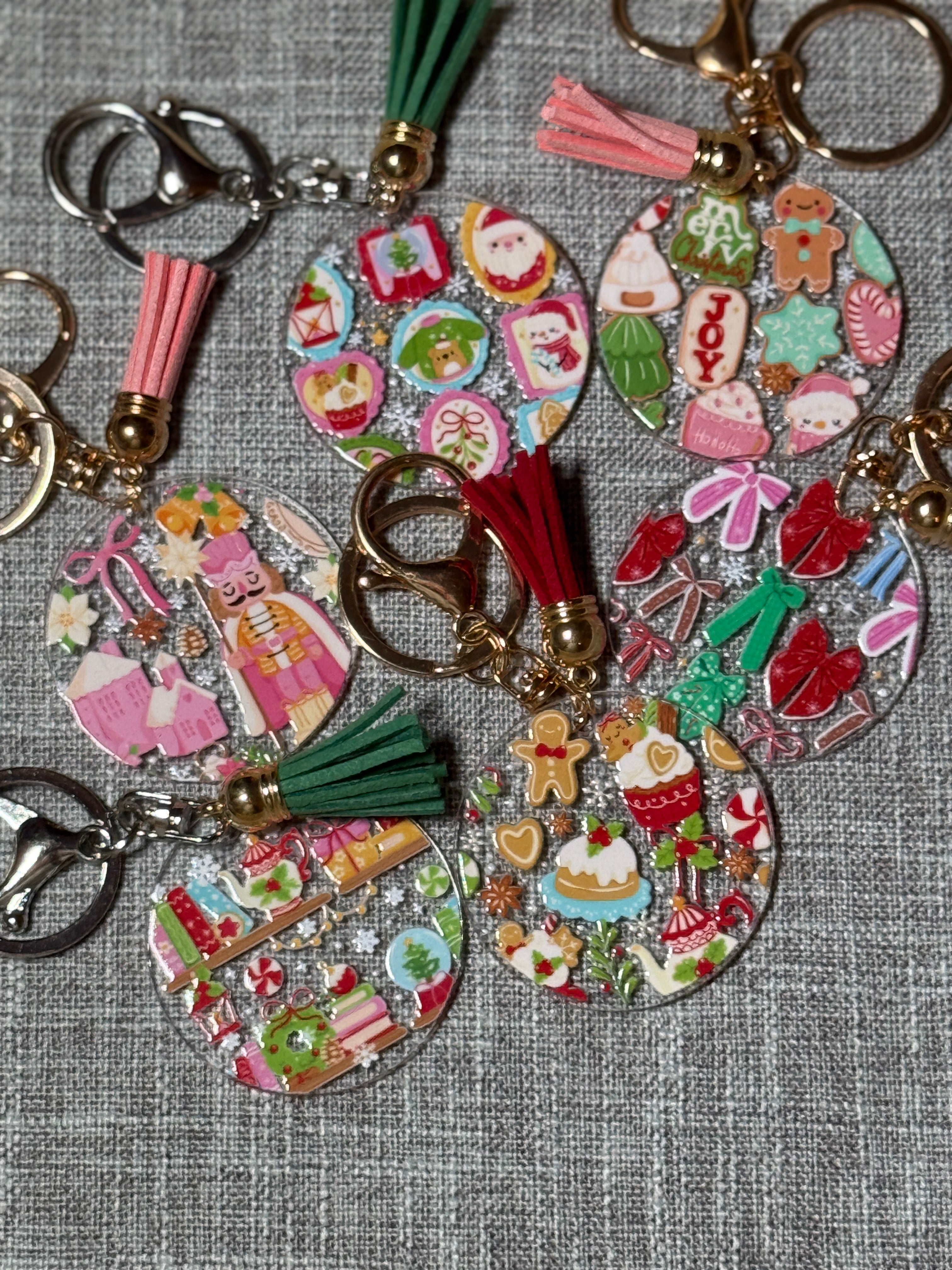 Sugar Plum Nutcracker Purse Charm – Christmas Bag Charm